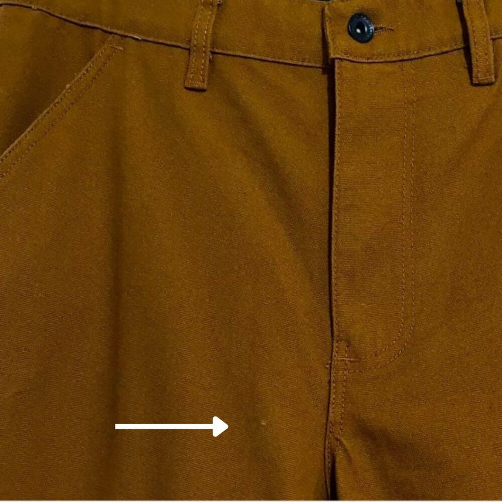 Empyre Vault Carpenter Pants Jeans Rust Brown Size 32 | Utility Workwear Style - Picture 12 of 15